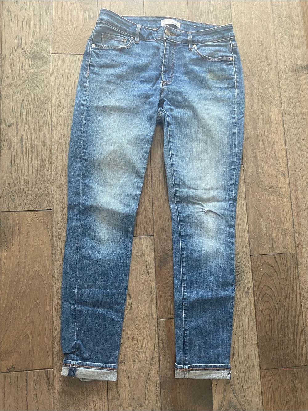 Loft Skinny Curvy Jeans - size 8